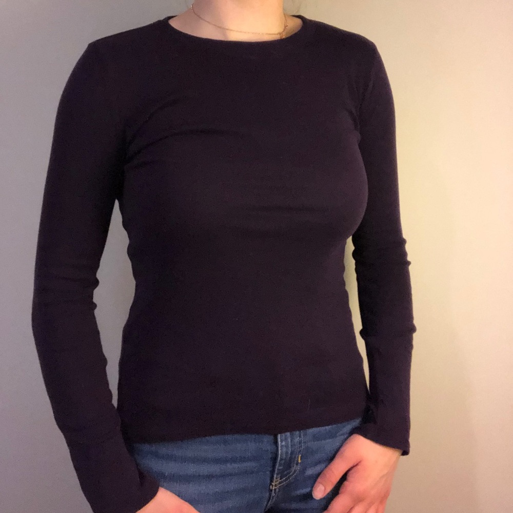 Purple long-sleeve